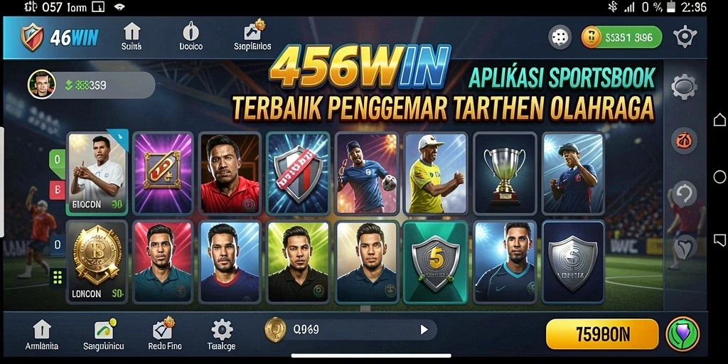 Tampilan gameplay Sportsbook yang menarik dan interaktif.