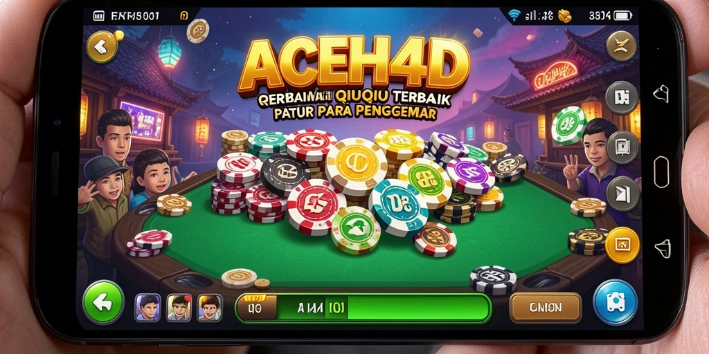Tampilan gameplay seru dalam ACEH4D yang penuh strategi QiuQiu.