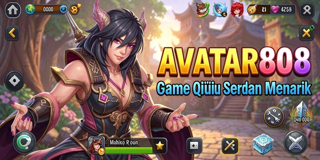 Tampilan gameplay seru dan menegangkan di AVATAR808.