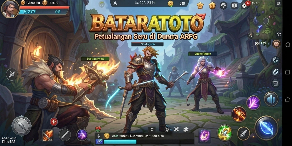 Tangkapan layar dari gameplay seru BATARATOTO di dunia ARPG.