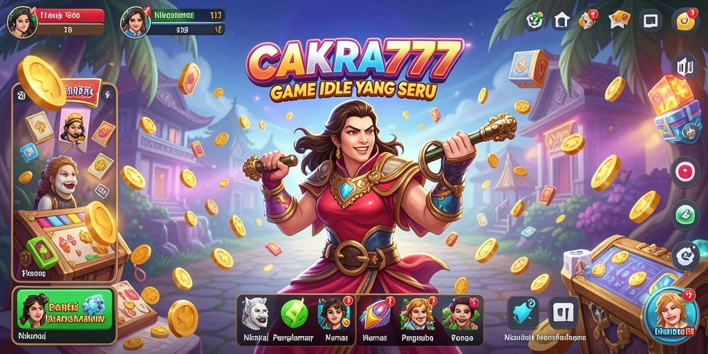 Tampilan screenshot dari gameplay <strong>CAKRA777</strong> yang seru dan adiktif.