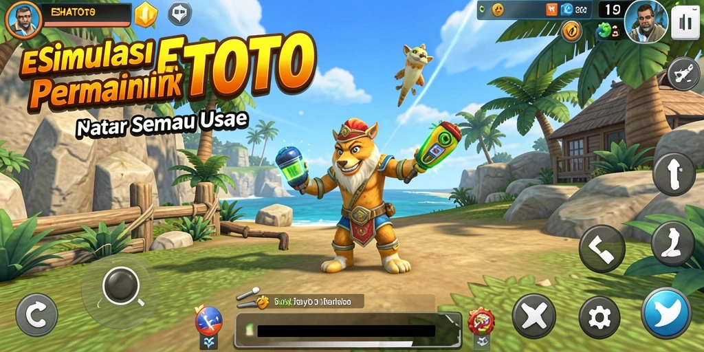 Tampilan gameplay ESHATOTO yang kaya dan interaktif.