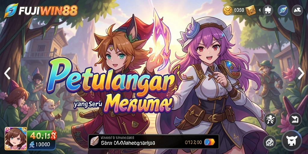 Screenshot main game FUJIWIN88 yang seru dan penuh aksi.