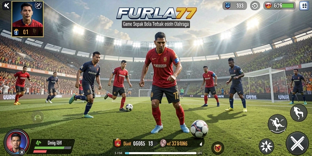 Tampilan utama gameplay <strong>FURLA77</strong> yang mendebarkan.