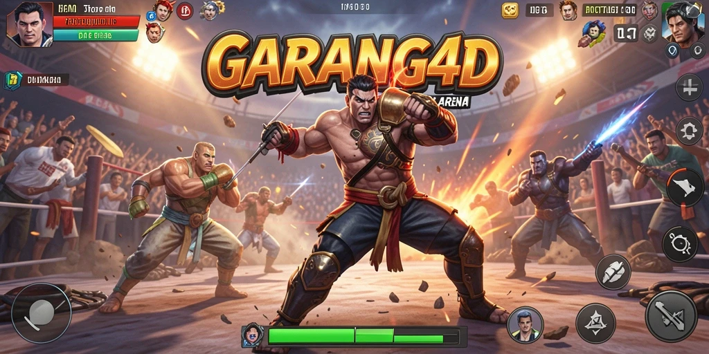 Tampilan gameplay <strong>GARANG4D</strong> yang dinamis dan seru.