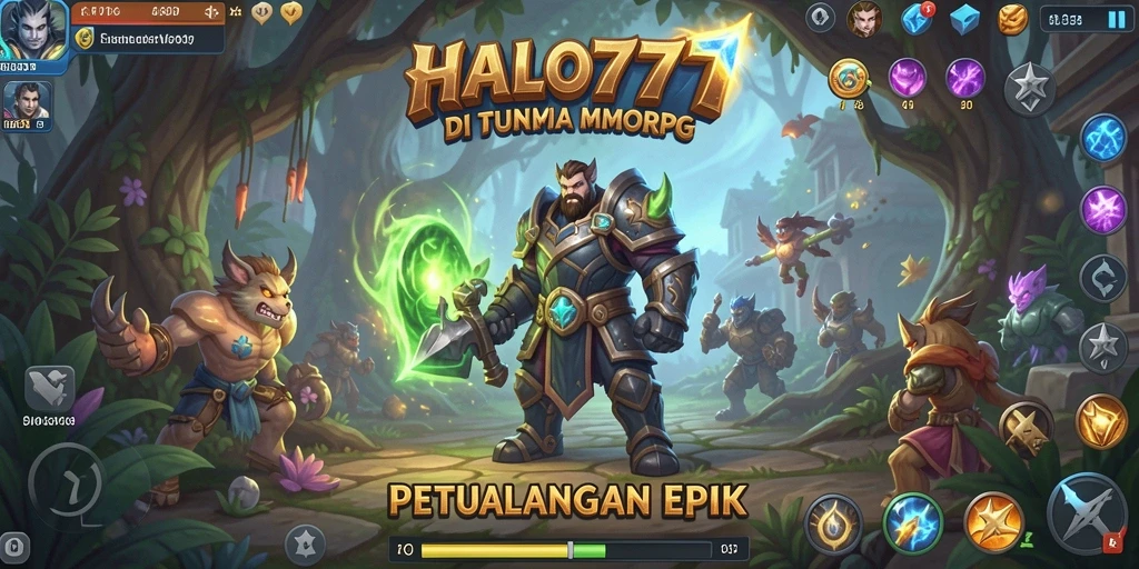 Tampilan menarik dari gameplay HALO777 dengan pertarungan epik.