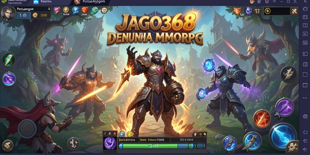 Tampilan gameplay seru dan interaktif JAGO368