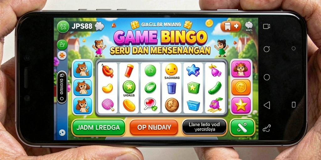 Tampilan gameplay JPS88 yang menarik dengan elemen Bingo interaktif.