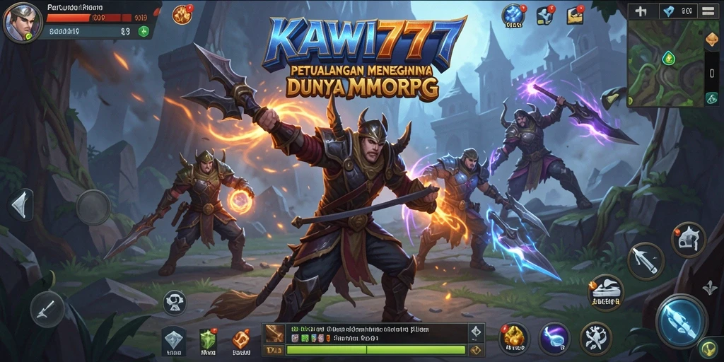Tampilan gameplay menarik dan interaktif di KAWI777.