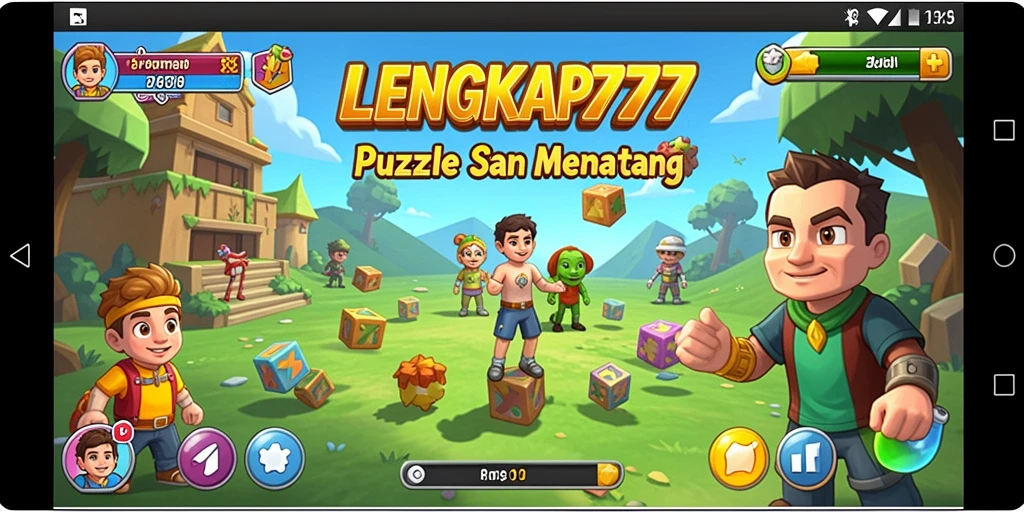 Tampilan gameplay LENGKAP777 yang menarik dan menantang.