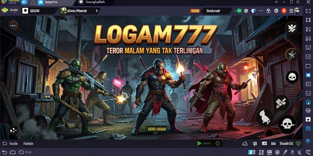 Menggambarkan gameplay menegangkan di dunia horor LOGAM777.
