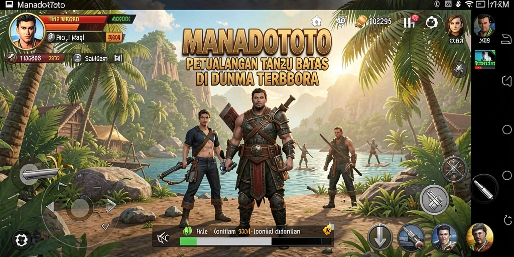 Gameplay seru dalam dunia terbuka MANADOTOTO.