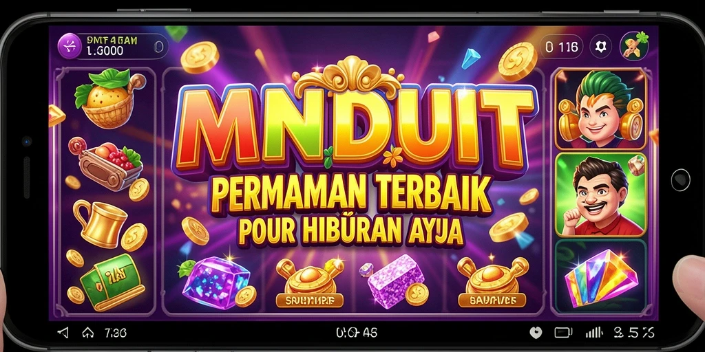 Gameplay MNDUIT yang seru dan penuh warna dalam permainan Slot.
