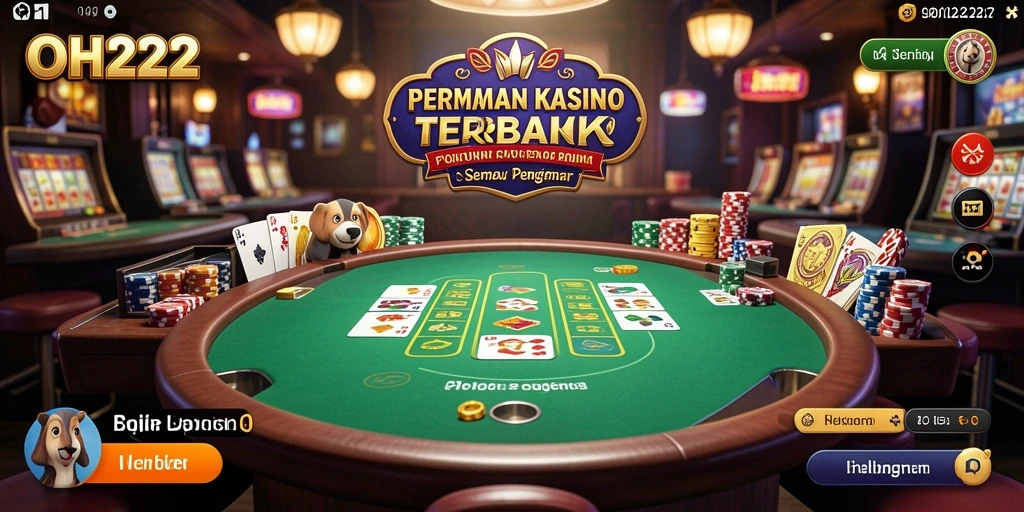 Tampilan menarik dalam OH222 dengan gameplay kasino yang mengasyikkan.