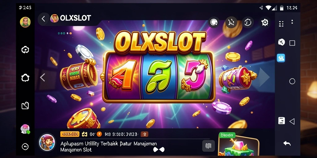 Tampilan antarmuka OLXSLOT yang modern dan mudah dipahami.