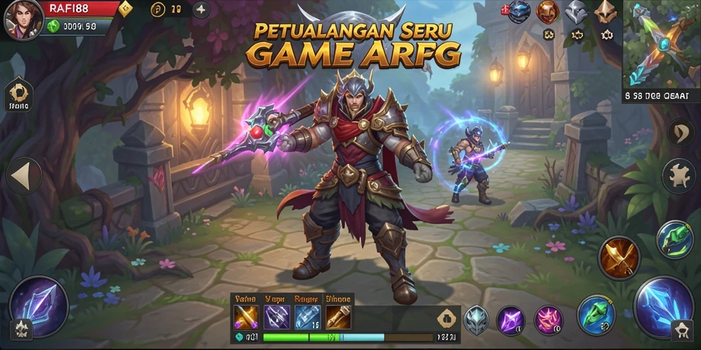 Gameplay seru di dunia petualangan RAFI88.