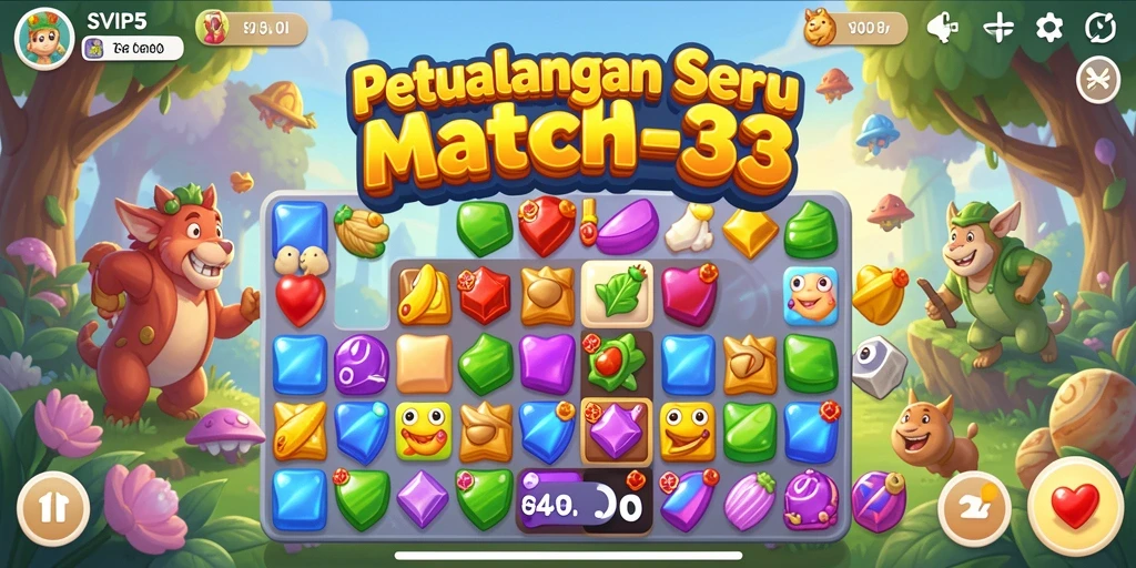 Tampilan menawan dari gameplay SVIP5 yang seru.
