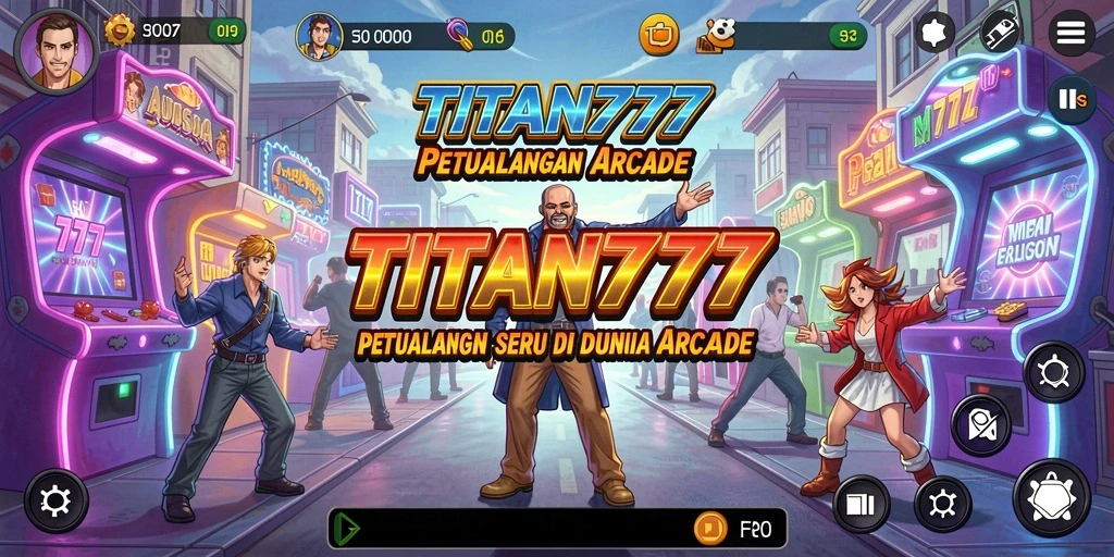 Gameplay seru dan menantang di TITAN777.
